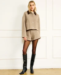 Line & Dot Women's Ingrid Collared Jacket