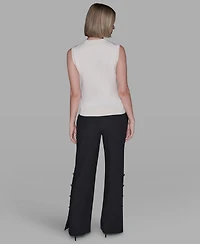 Karl Lagerfeld Paris Women's Round Neck Top