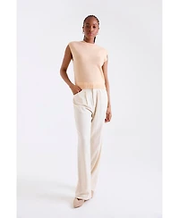 1982 Women's Zarah Crew Neck Cashmere Knit Vest