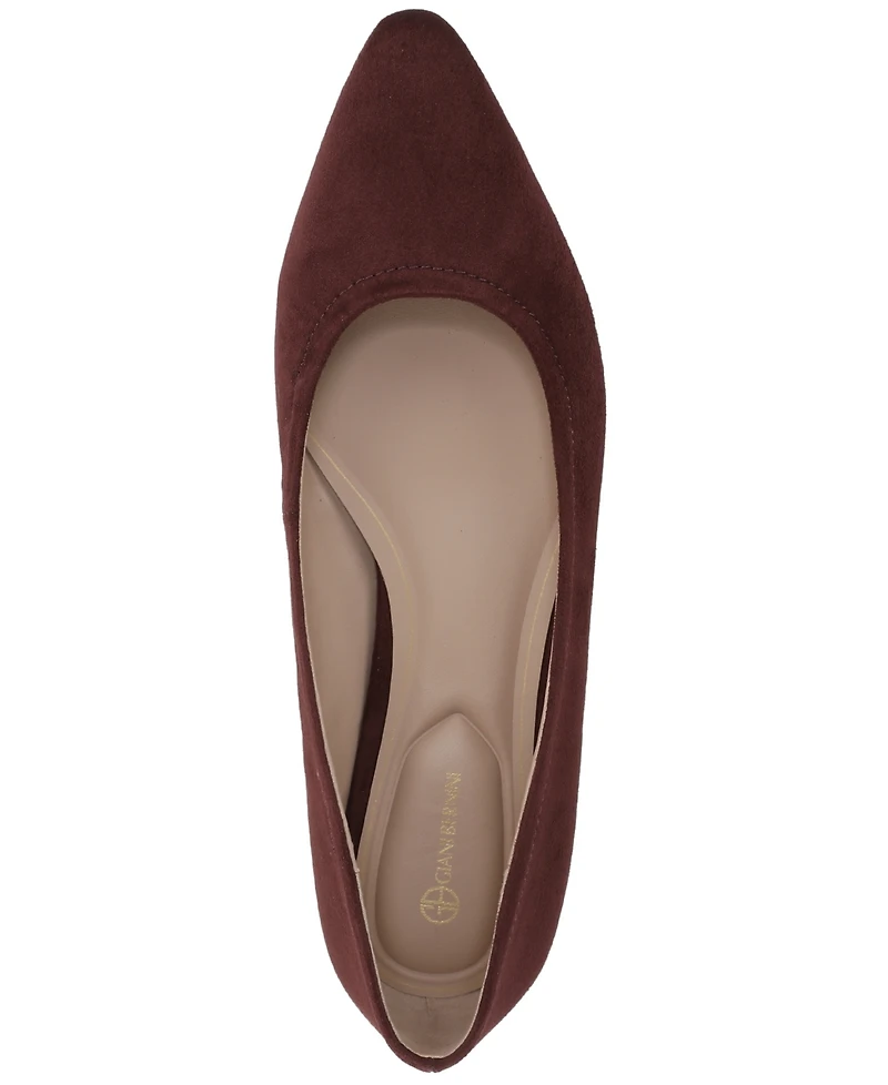 Giani Bernini Women's Hillda Pointed Toe Ballet Flats, Created for Macy's