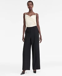 I.n.c. International Concepts Women's High-Rise Wide-Leg Pants, Macy's Exclusive