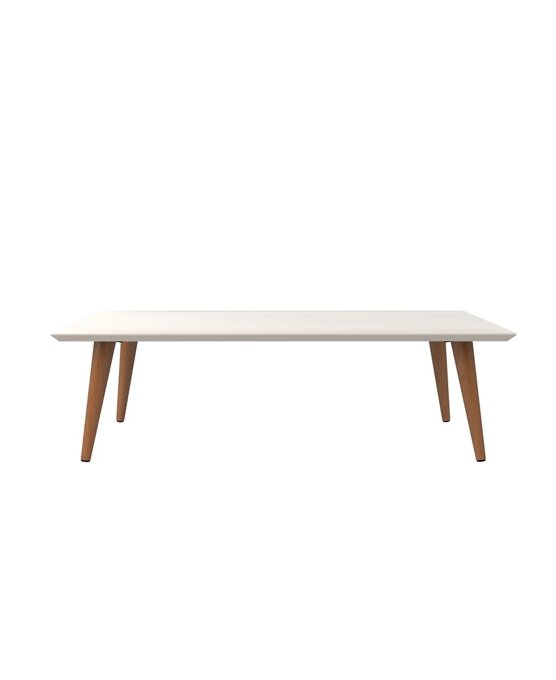 Manhattan Comfort Utopia 17.52" Wood Low Rectangle Coffee Table