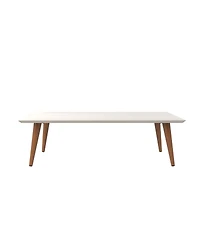 Manhattan Comfort Utopia 17.52" Wood Low Rectangle Coffee Table
