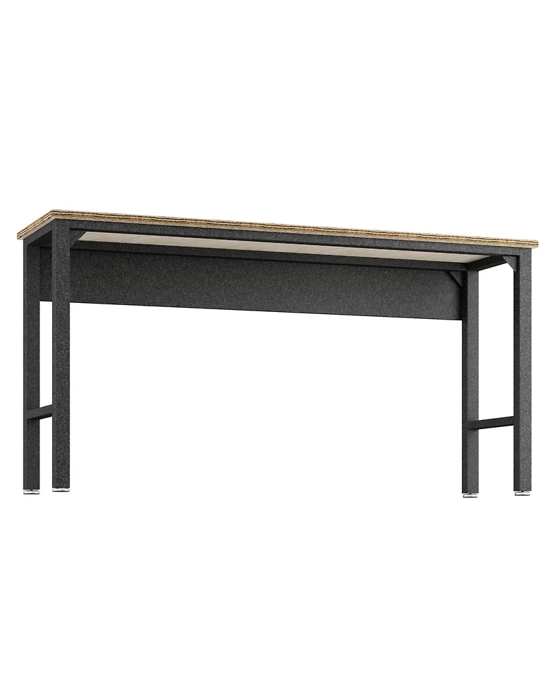 Manhattan Comfort Fortress 37.6" Metal Garage Table