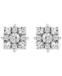 Giani Bernini Stud Earrings (3-1/3 ct. t.w.) in Sterling Silver, Macy's Exclusive