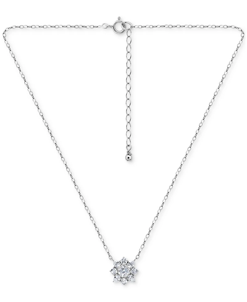Giani Bernini Necklace (2-5/8 ct. t.w.) in Sterling Silver, Macy's Exclusive