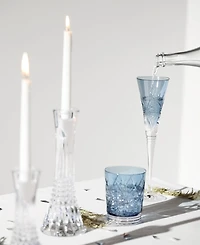 Waterford Winter Wonders Icy Blue Snowflake Double Old-Fashioned Glass