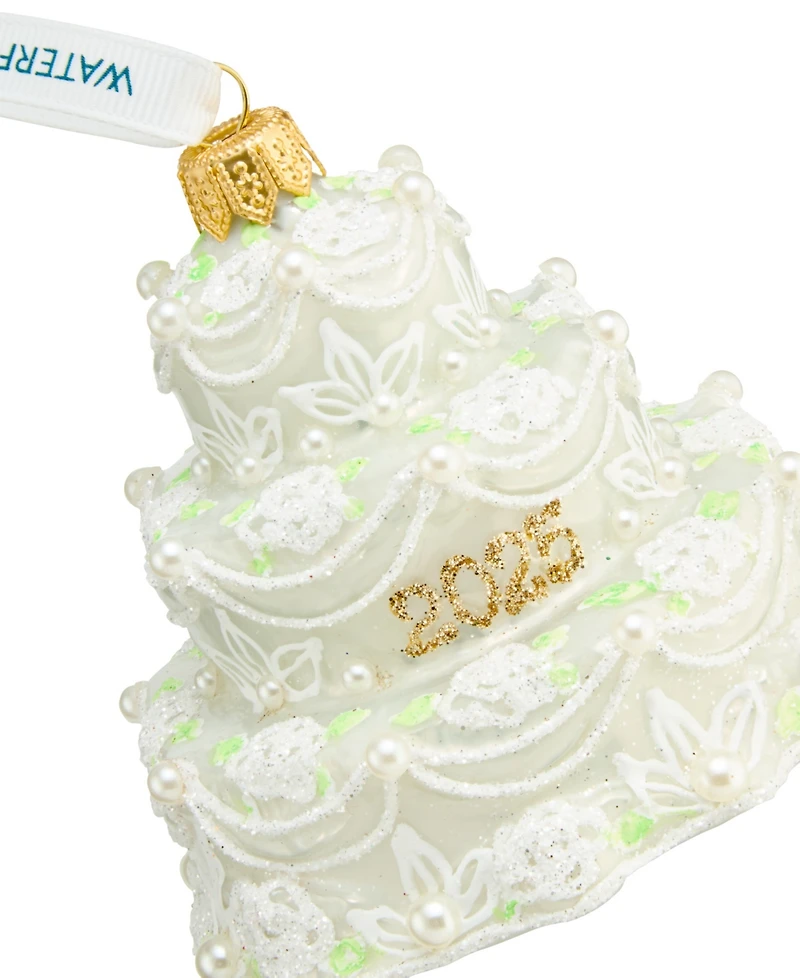 Waterford 2025 Holiday Heirlooms Our First Cake Ornament
