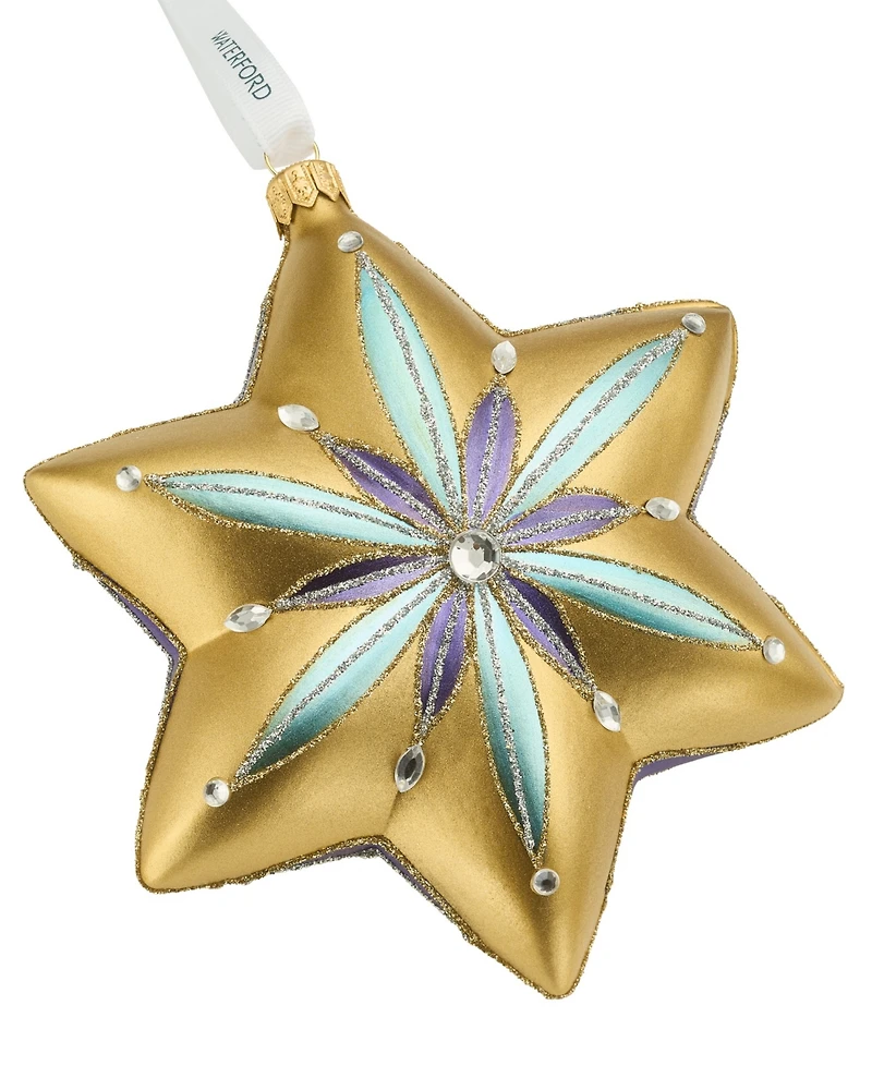 Waterford Holiday Heirlooms Gold Star Ornament