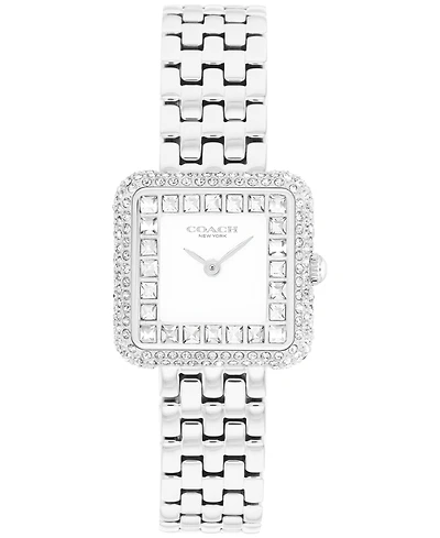 Coach Women's Cass Silver Tone Stainless Steel Bracelet Watch 24mm