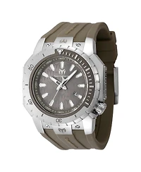 Technomarine's Men's Tm-224008 Manta Sea Quartz 3 Hand Green Dial Watch