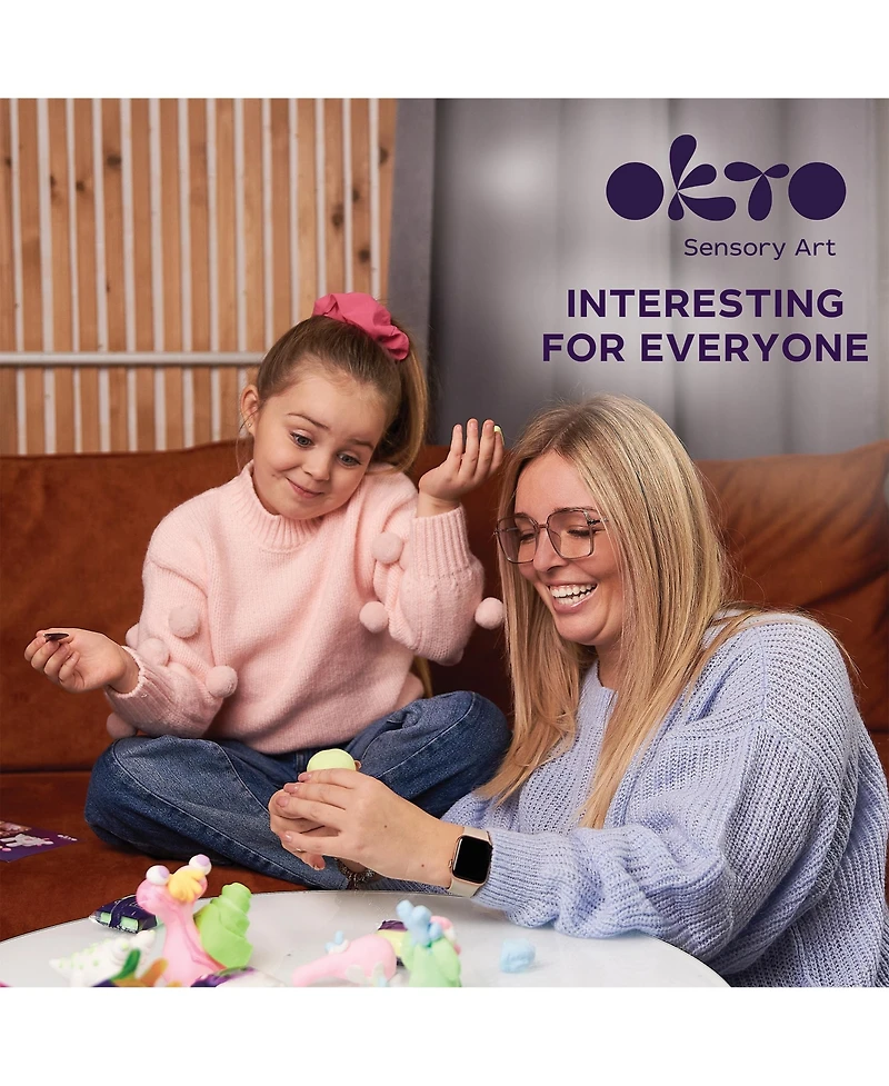 Okto Air Clay Set – 24 Colors “Pastel”