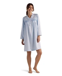 Miss Elaine Women's Long Sleeve Short Gown
