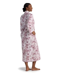 Miss Elaine Women's V-Neck Long Sleepwear Robe
