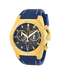 Technomarine Men's Tm-519009 Reef Quartz Chronograph Transparent, Blue Dial Watch