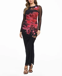 Guess Women's Long Sleeve Alyssa Dress