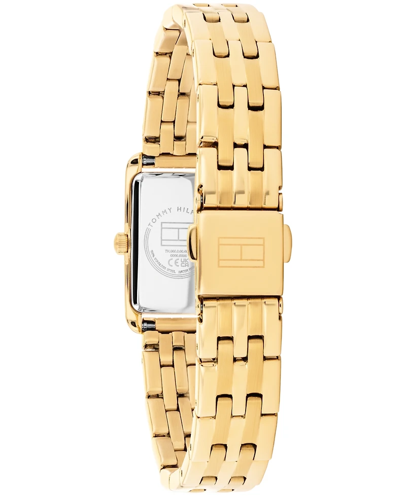 Tommy Hilfiger Women's Quartz Gold Tone Stainless Steel Bracelet Watch, 16mm