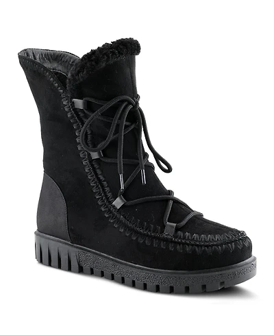 Azura Stich Mid Calf Boots