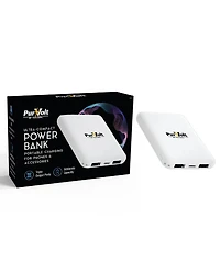 Pursonic Ultra-Compact Magnetic Wireless Power Bank – 5000mAh Portable Charger with Magnetic Suction & Wireless Output