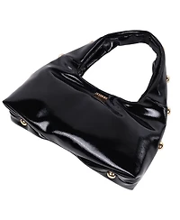 Jason Wu Studded Shoulder Bag Crackled Finish