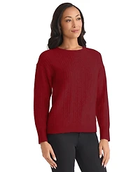 Jones New York Petite Long Sleeve Sweater