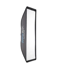 Westcott 1x4' Rapid Box Switch Strip with 40-Degree Egg Crate Grid, Silver