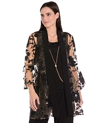 R & M Richards Women's 3-Pc. Jacket, Tank Top Pants Set