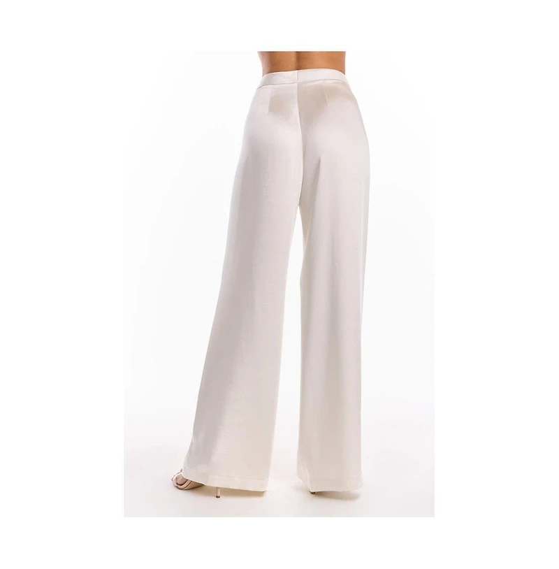 The Noli Shop Womens Valentina Satin Pant