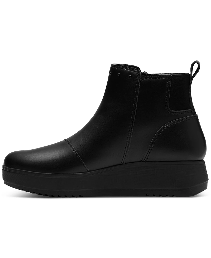 Clarks Collection Women's Zylah Willow Wedge Booties