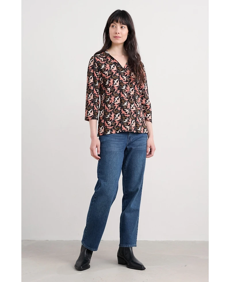 Seasalt Cornwall Women's Wavecrest Long Sleeve Shirt