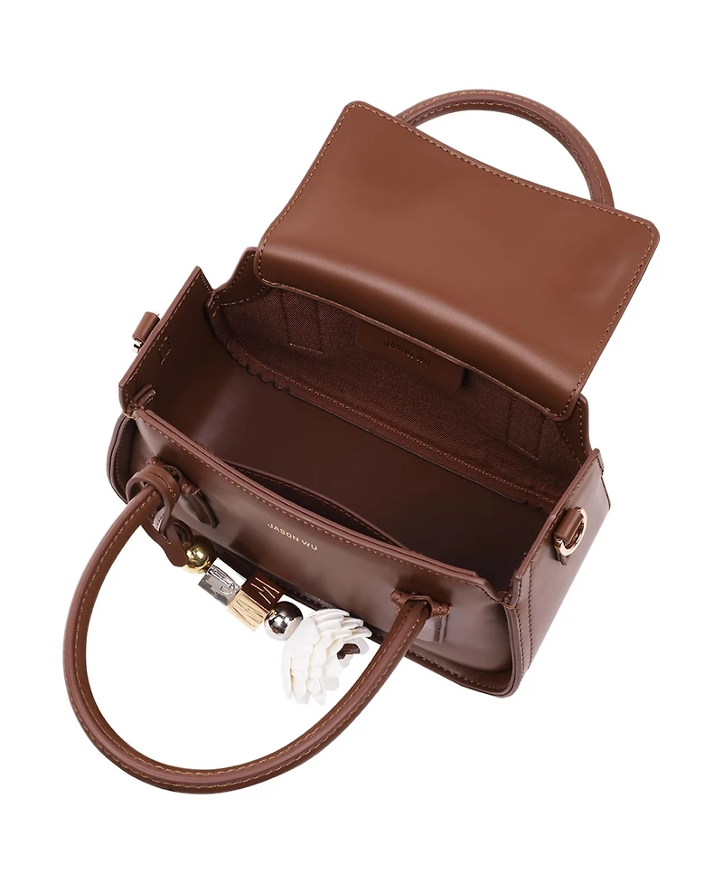 Jason Wu Structured Mini Bag with Removable Crossbody Strap & Jw Charm