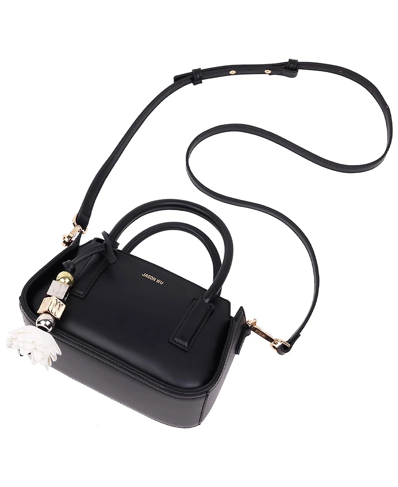 Jason Wu Structured Mini Bag with Removable Crossbody Strap & Jw Charm