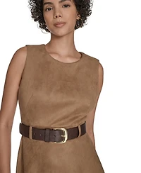 Calvin Klein Women's Belted Midi Dress