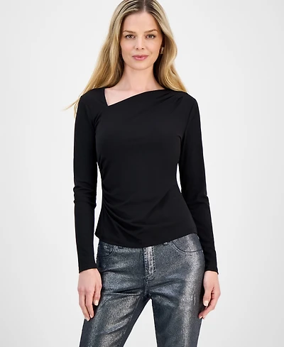 I.n.c. International Concepts Petite Asymmetric Top, Macy's Exclusive