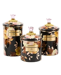 MacKenzie-Childs Wild Rose Medium Canister