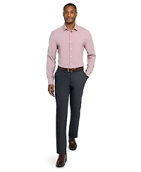 ConStruct Men's Solid Performance Stretch Cooling Comfort Dress Shirt