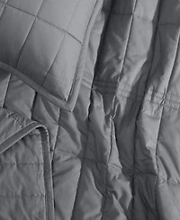 Calvin Klein Washed Percale Solid Cotton 2-Pc. Quilt Set, Twin