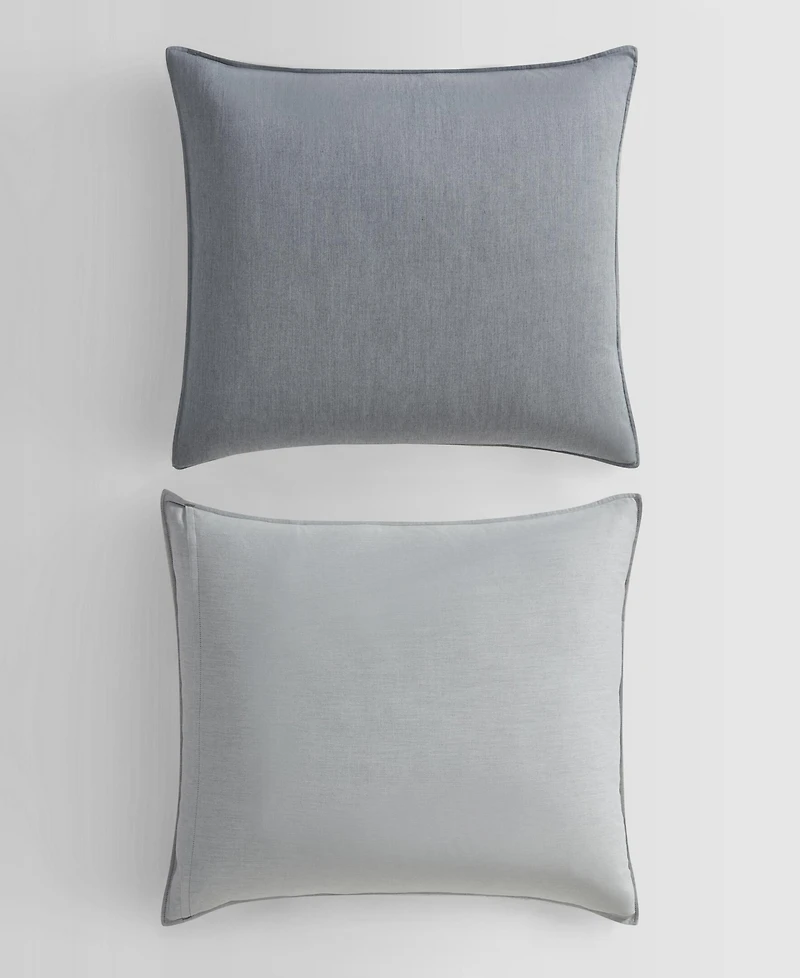 Calvin Klein Contrast Weave Rekoop Sateen 3-Pc. Duvet Cover Set