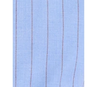 Tayion Collection Men's Classic-Fit Blue Stripe Suit Separates Vest