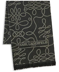 Karl Lagerfeld Paris Nautical Knots Neck Wrap