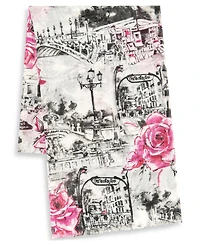 Karl Lagerfeld Paris Parisian Floral Neck Wrap