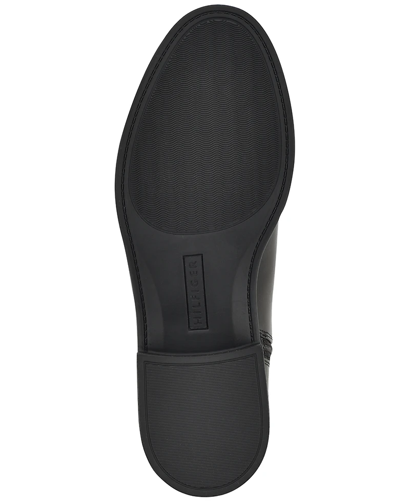 Tommy Hilfiger Women's Iviann Wide Calf Tall Riding Boots