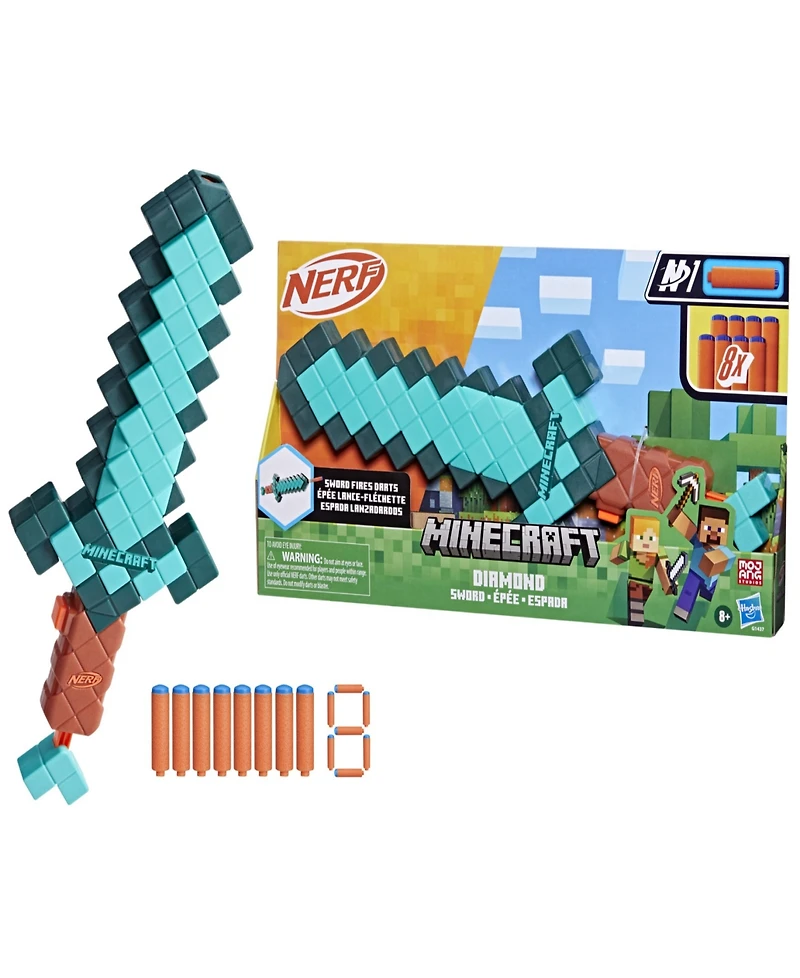 Nerf Minecraft Diamond Sword