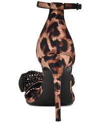 Nine West Women's Tansie Embellished High Stiletto Dress Sandals