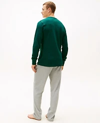 Tommy Hilfiger Men's Waffle-Knit Long-Sleeve Crewneck Thermal Top