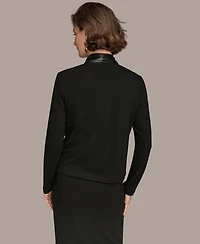 Donna Karan New York Women's Flyaway Long Sleeves Jacket