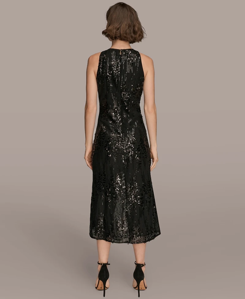 Donna Karan New York Women's Sleeveless Sequin Dress