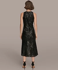 Donna Karan New York Women's Sleeveless Sequin Dress