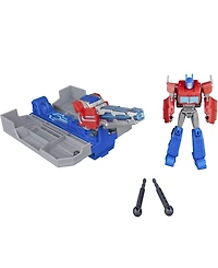 Transformers EarthSpark Optimus Prime Battle Trailer