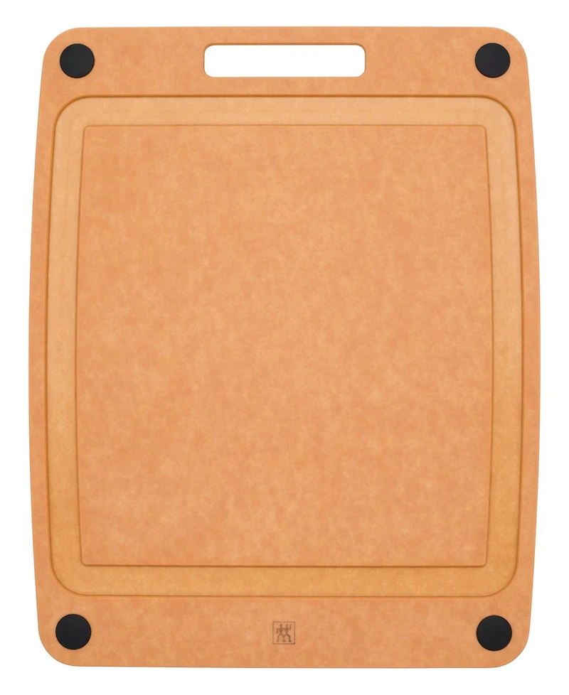 Zwilling Plant Fiber 14x11.25" Natural with Juice Grooves and Silicone Feet Cutting Board